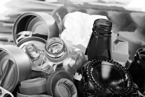 Team starting a house clearance job with protective gear